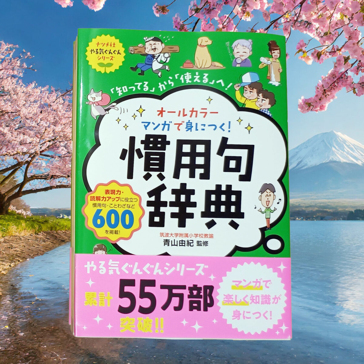 ナツメ社『オールカラー　マンガで身につく！慣用句辞典』