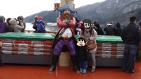 船長と記念撮影.JPG 海賊船,箱根,旅行
