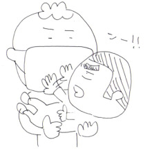 $妄想父ちゃんー子育てのツボ?-マスク